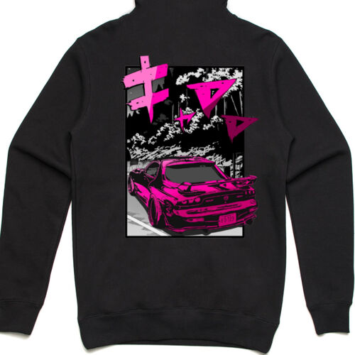 FD HOODIE PINK Thumbnail